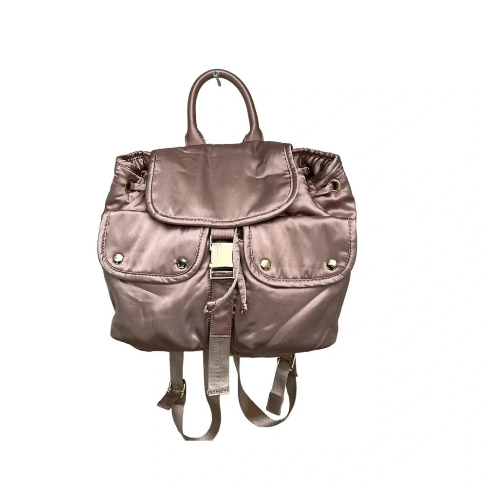 Steve Madden Satin Medium Backpack.
